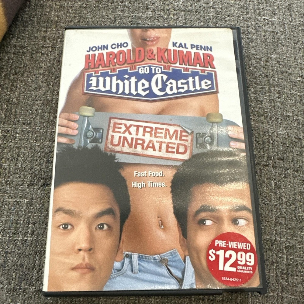 Harold and Kumar Go to White Castle (Extreme Unrated Remastered Edition) DVDs